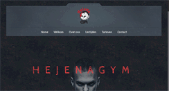 Desktop Screenshot of hejenagym.nl